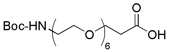 Ácido boc-21-amino-4,7,10,13,16,19-hexaoxaheneicosanoico