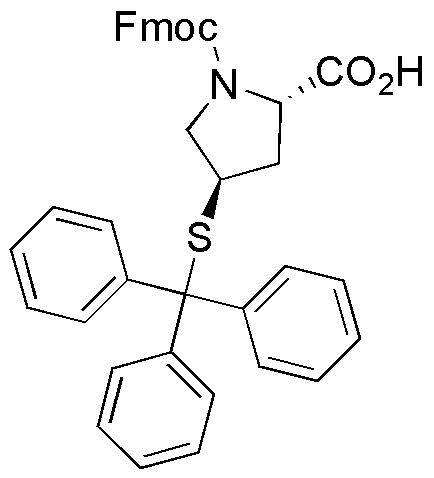 (2S,4R)-Fmoc-Mpt(Trt)-OH