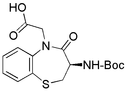 (R)-Boc-3-amino-5-carboxymethyl-2,3-dihydro-1,5-benzothiazepin-4(5H)-one