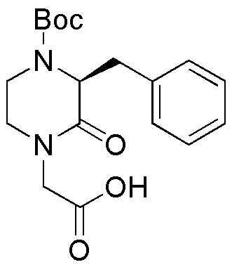 (3S-4-Boc-1-carboxymethyl-3-benzyl-piperazin-2-one