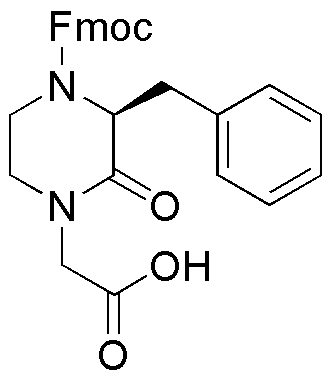 (3S)-4-Fmoc-1-carboxymethyl-3-benzyl-piperazin-2-one