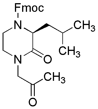 (3S)-4-Fmoc-1-carboxyméthyl-3-isobutyl-pipérazin-2-one