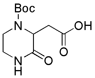 (R,S-4-Boc-3-carboxyméthyl-pipérazin-2-one