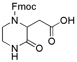 (R,S)-4-Fmoc-3-carboxymethyl-piperazin-2-one