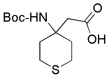 (4-Boc-amino-tetrahydrothiopyran-4-yl)acetic acid