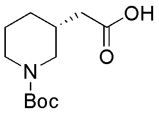 (R-(1-Boc-piperidin-3-yl)acetic acid