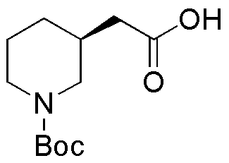 (S-(1-Boc-piperidin-3-yl)acetic acid