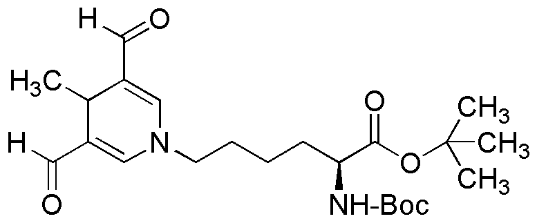 Ester tert-butylique de l'acide (2S-Boc-2-amino-6-(3,5-diformyl-4-méthyl-4H-pyridin-1-yl)-hexanoïque