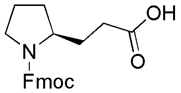 Ácido (S)-3-(1-Fmoc-pirrolidin-2-il)propiónico