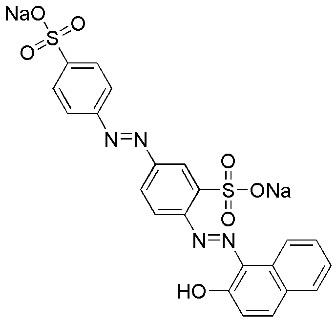 Sal sódica escarlata de Biebrich