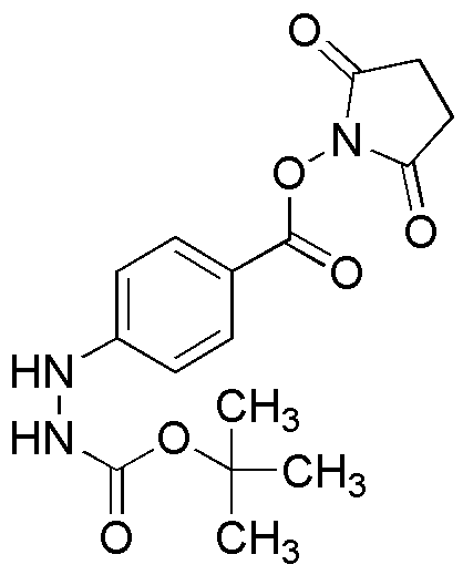 Succinimidyl-4-[2-(tert-butoxycarbonyl)hydrazino]benzoate