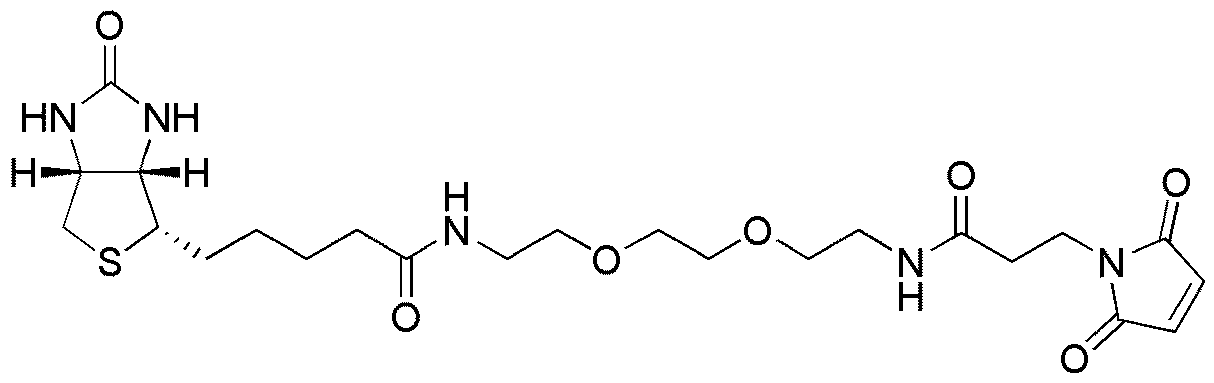 (+)-Biotin-(PEG)2-maleimide