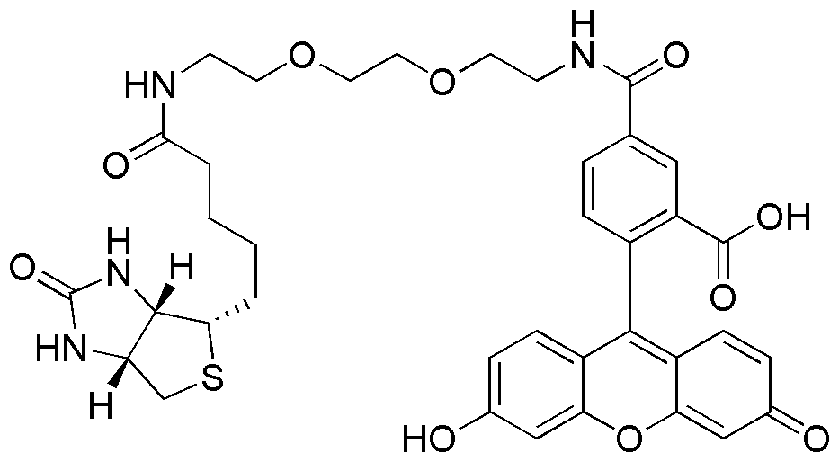 (+)-Biotina-(PEO)3-fluoresceína