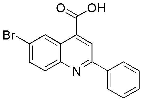 Ácido 6-bromo-2-fenil-quinolina-4-carboxílico