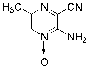 2-Amino-3-cyano-5-methylpyrazine-1-oxide