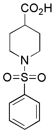 1-Benzenesulfonyl-piperidine-4-carboxylic acid