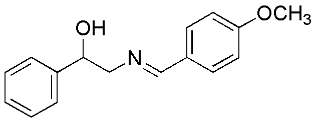 (E)-2-(4-Metoxibencilidenoamino)-1-Feniletanol