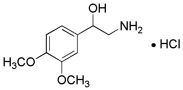 2-Hydroxy-2-(3,4-dimethoxyphenyl)ethylamine hydrochloride