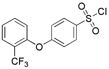 Cloruro de (4-[2-(trifluorometil)fenoxi]fenil)sulfonilo