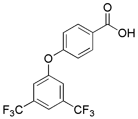 Acide 4-[3,5-Bis(Trifluorométhyl)Phénoxy]Benzoïque