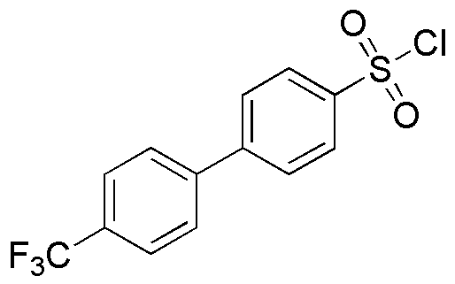 (4-[4-(Trifluoromethyl)phenyl]phenyl)sulfonylchloride