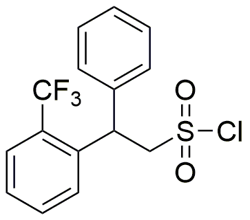 2-[2-(Trifluoromethyl)Phenyl]-2-Phenylethylsulfonyl Chloride