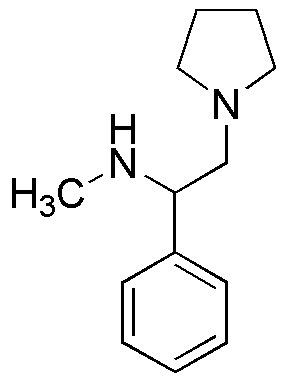 (1-phényl-2-pyrrolidinyléthyl)méthylamine