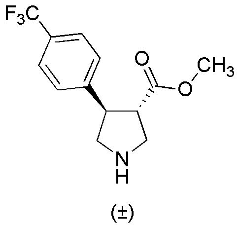 4-[4-(Trifluoromethyl)phenyl]pyrrolidine-3-methylcarboxylate