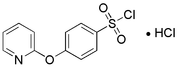 (4-(2-Pyridyloxy)phenyl)sulfonyl chloride hydrochloride