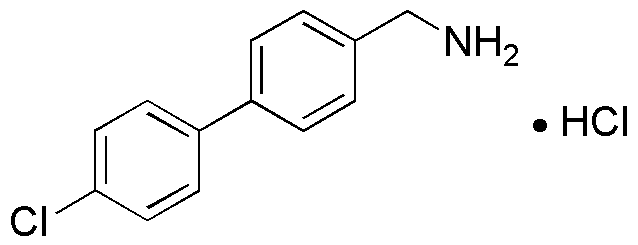 [4-(4-Chlorophenyl)phenyl]methylamine hydrochloride