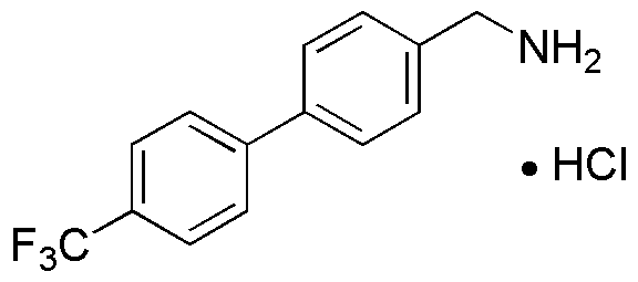 (4-[4-(Trifluoromethyl)phenyl]phenyl)methylamine hydrochloride