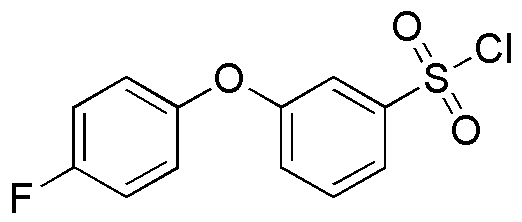 Cloruro de [3-(4-fluorofenoxi)fenil]sulfonilo