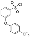 Chlorure de (3-[4-(trifluorométhyl)phénoxy]phényl)sulfonyle