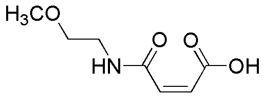 Ácido (Z)-4-(2-Metoxietilamino)-4-Oxobut-2-Enoico