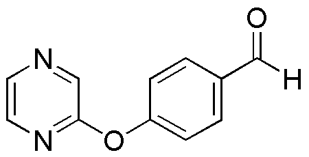 4-(pirazin-2-iloxi)benzaldehído