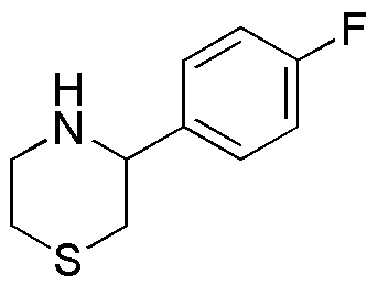 3-(4-fluorophényl)thiomorpholine