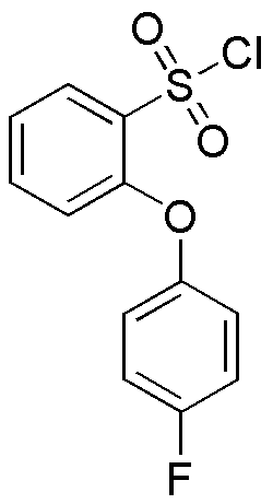 Cloruro de [2-(4-fluorofenoxi)fenil]sulfonilo