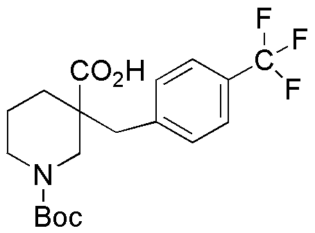 Acide 1-tert-butyloxycarbonyl-3-4-(trifluorométhyl)benzylpipéridine-3-carboxylique