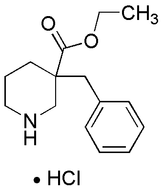 Clorhidrato de 3-bencilpiperidina-3-etilcarboxilato