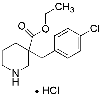 Clorhidrato de 3-(4-clorobencil)piperidina-3-etilcarboxilato