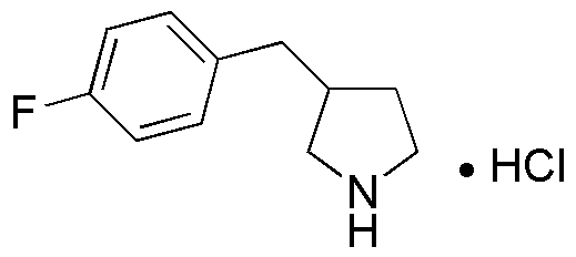 Clorhidrato de 3-(4-fluorobencil)pirrolidina