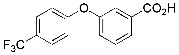 Ácido 3-[4-(trifluorometil)fenoxi]benzoico