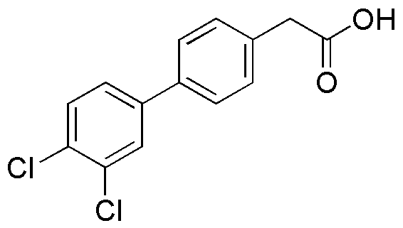 Acide 2-[4-(3,4-dichlorophényl)phényl]acétique