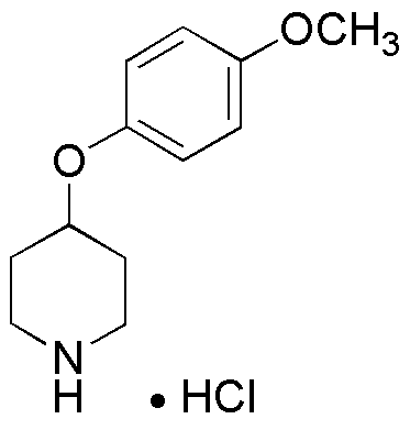 Clorhidrato de 4-(4-metoxifenoxi)piperidina