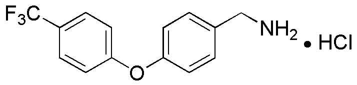 Clorhidrato de 4-[4-(trifluorometil)fenoxi]bencilamina