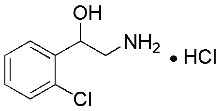 2-Hydroxy-2-(2-chlorophenyl)ethylamine hydrochloride