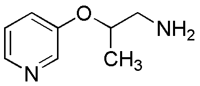 2-(Pyridin-3-yloxy)propylamine