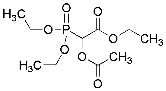 Ethyl 2-acetoxy-2-(diethoxyphosphoryl)acetate