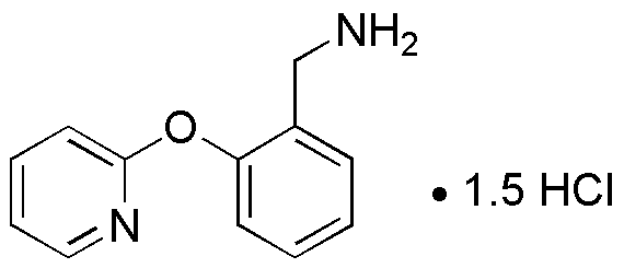 Sesquihidrocloruro de 2-(piridin-2-iloxi)bencilamina