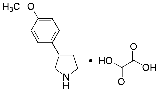 3-(4-Methoxyphenyl)Pyrrolidine Oxalate